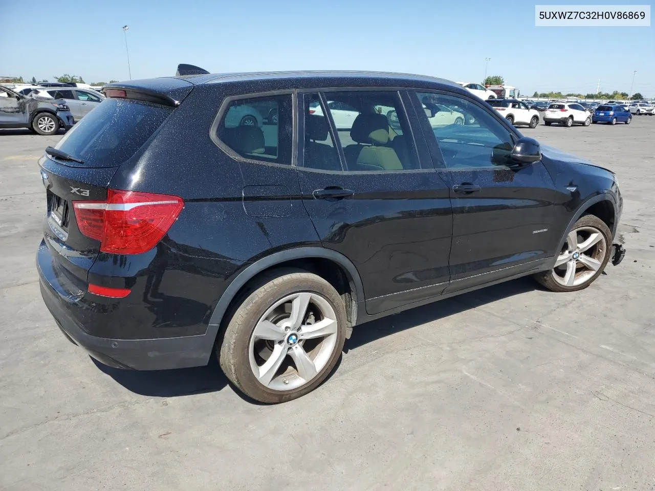 5UXWZ7C32H0V86869 2017 BMW X3 Sdrive28I