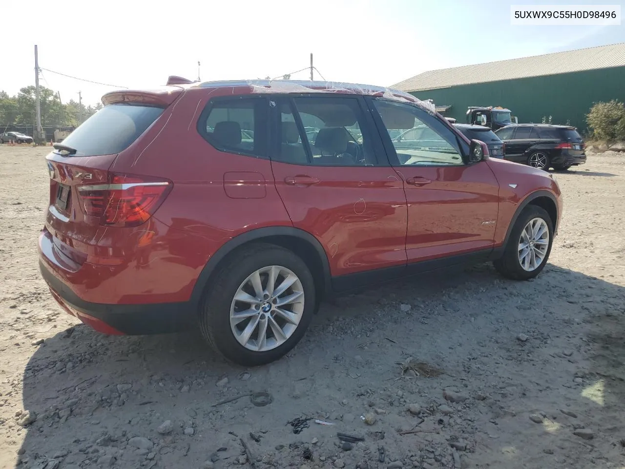 2017 BMW X3 xDrive28I VIN: 5UXWX9C55H0D98496 Lot: 70130944