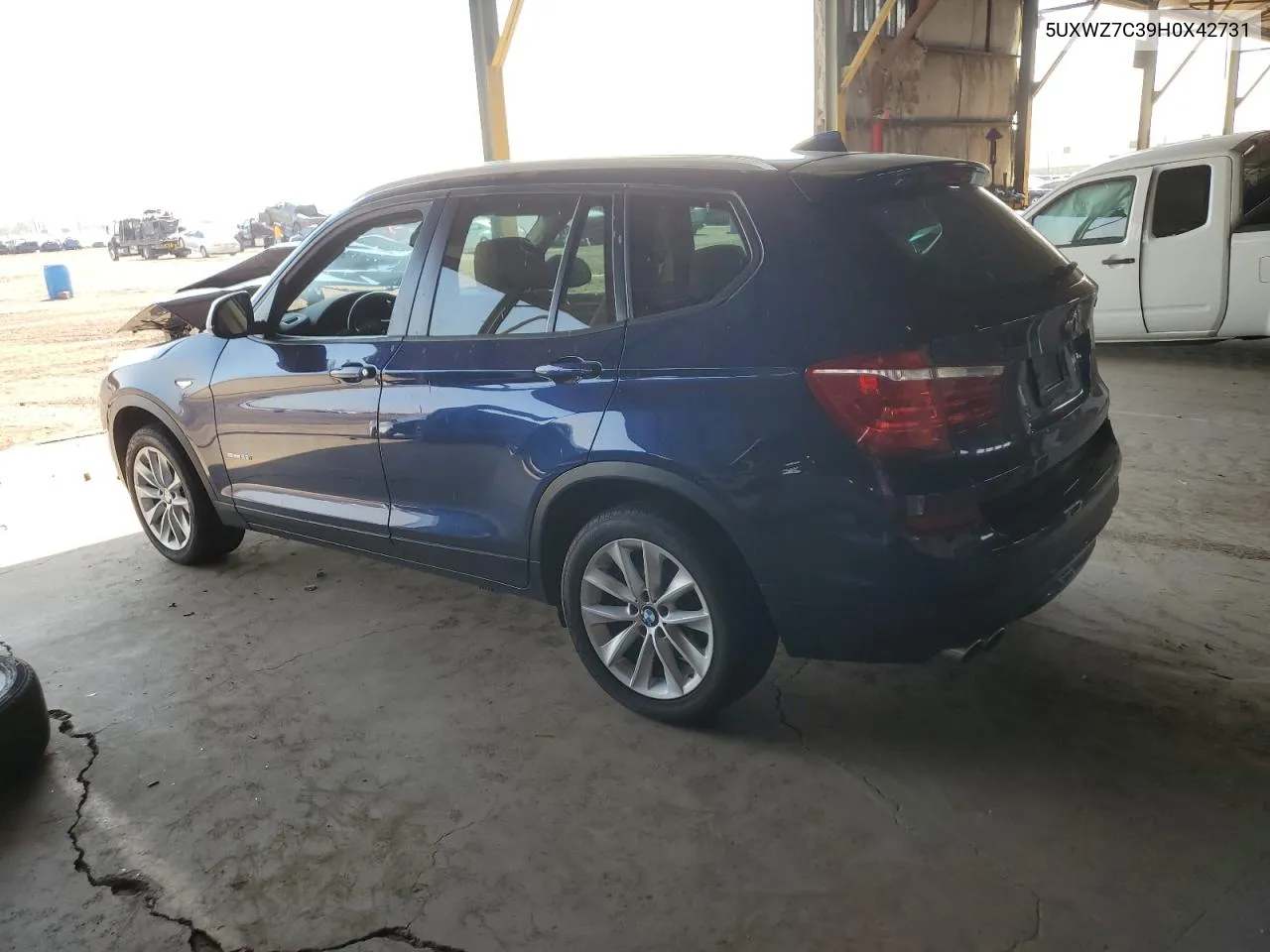 2017 BMW X3 Sdrive28I VIN: 5UXWZ7C39H0X42731 Lot: 70490764