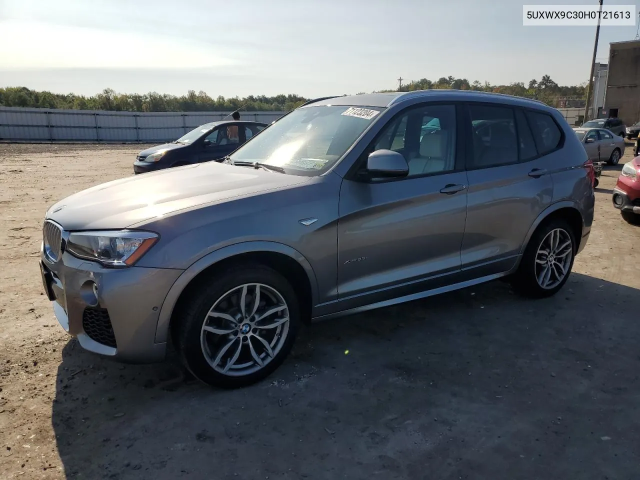 2017 BMW X3 xDrive28I VIN: 5UXWX9C30H0T21613 Lot: 71123204