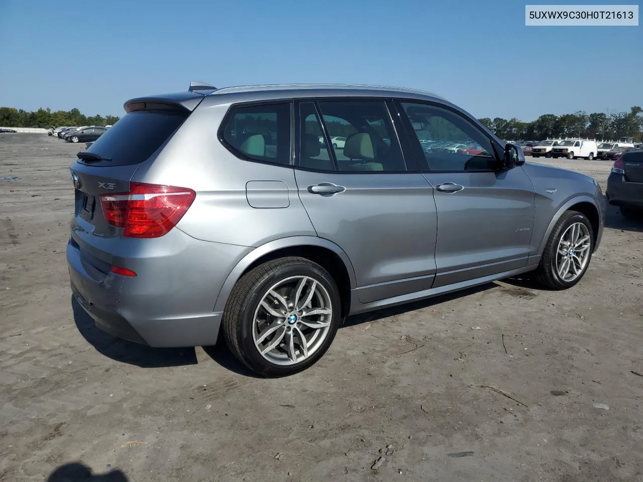 2017 BMW X3 xDrive28I VIN: 5UXWX9C30H0T21613 Lot: 71123204