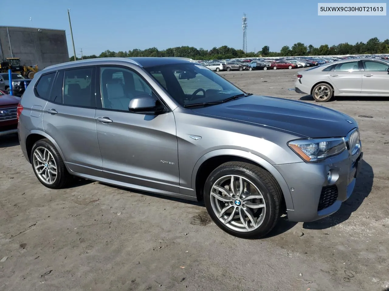 2017 BMW X3 xDrive28I VIN: 5UXWX9C30H0T21613 Lot: 71123204