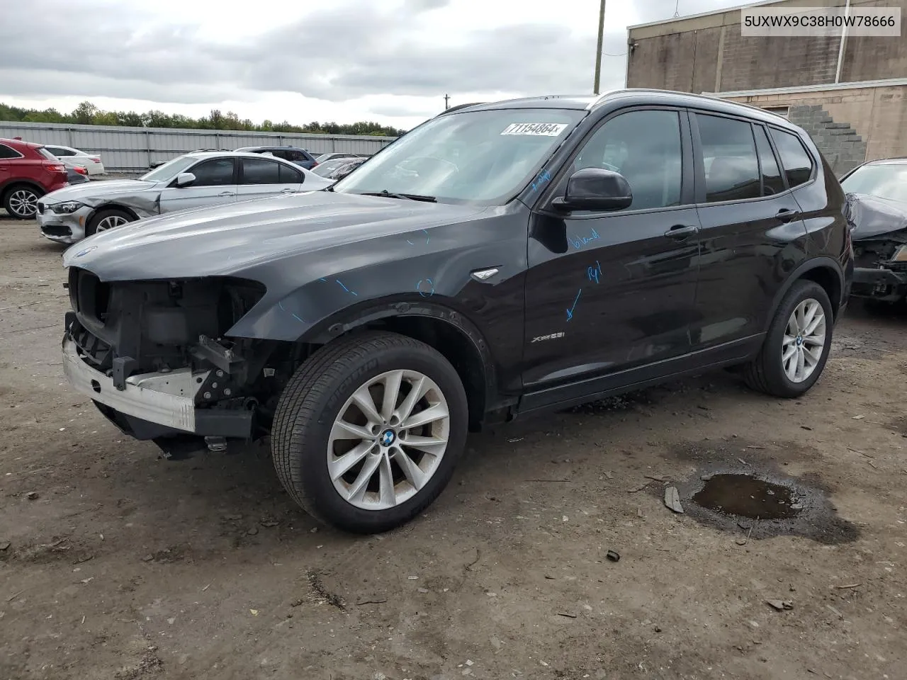 5UXWX9C38H0W78666 2017 BMW X3 xDrive28I