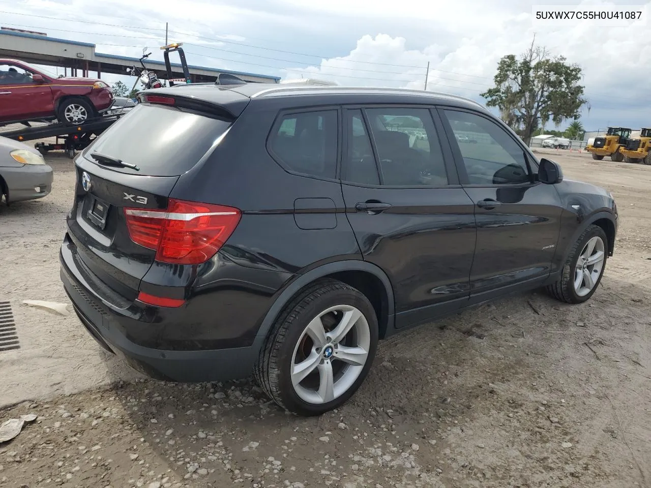 2017 BMW X3 xDrive35I VIN: 5UXWX7C55H0U41087 Lot: 71168804