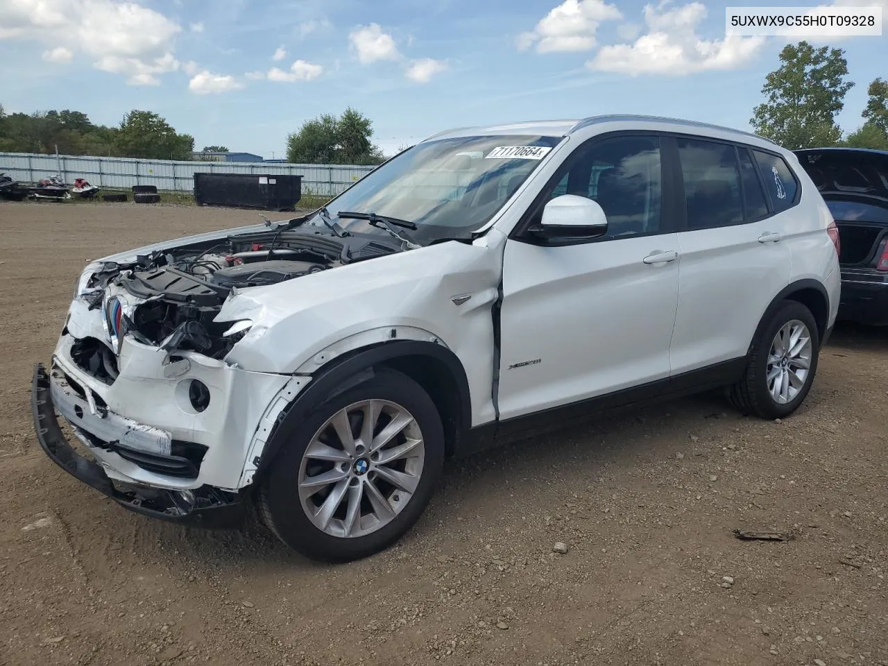 2017 BMW X3 xDrive28I VIN: 5UXWX9C55H0T09328 Lot: 71170664