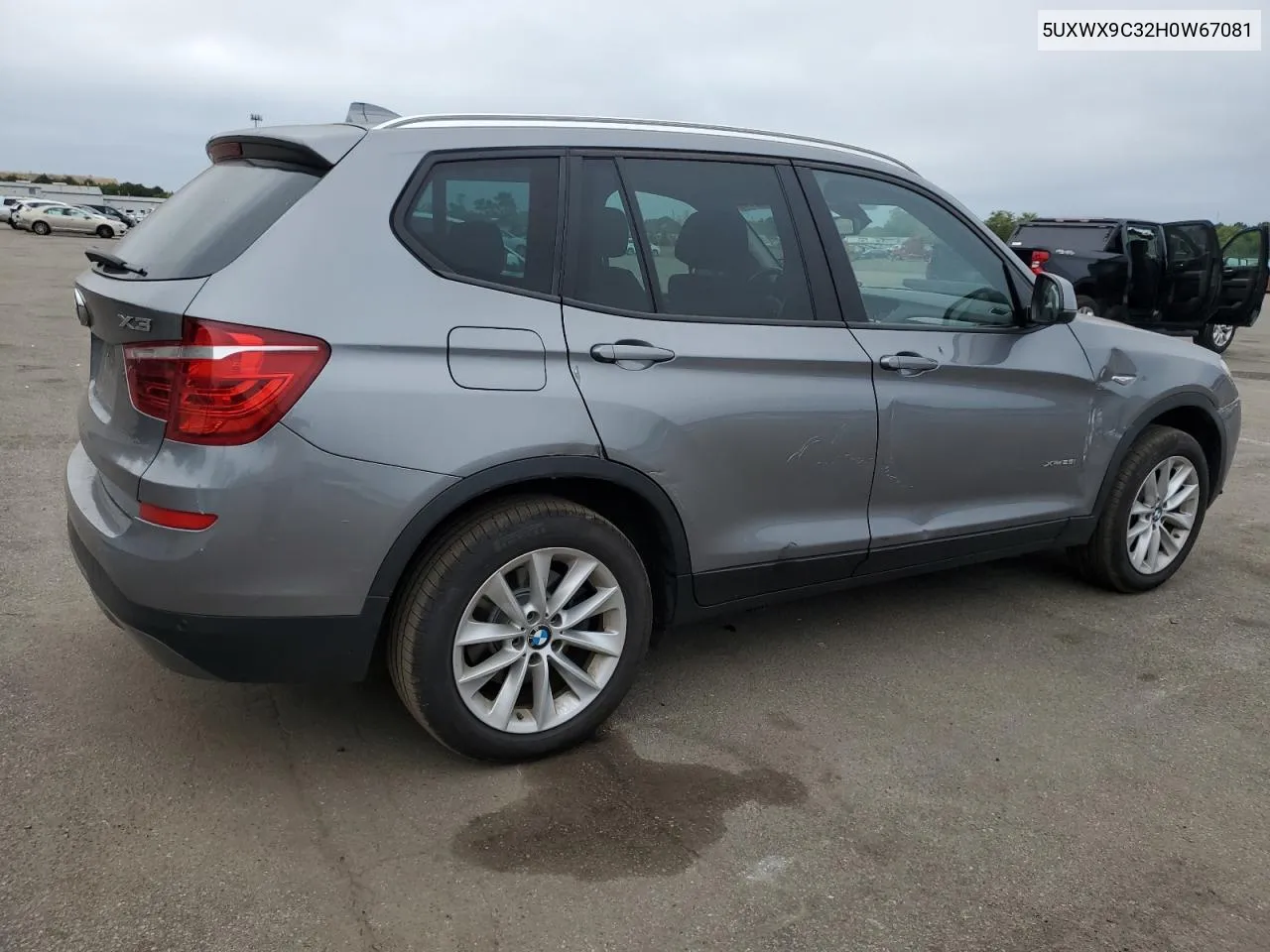 2017 BMW X3 xDrive28I VIN: 5UXWX9C32H0W67081 Lot: 71222064