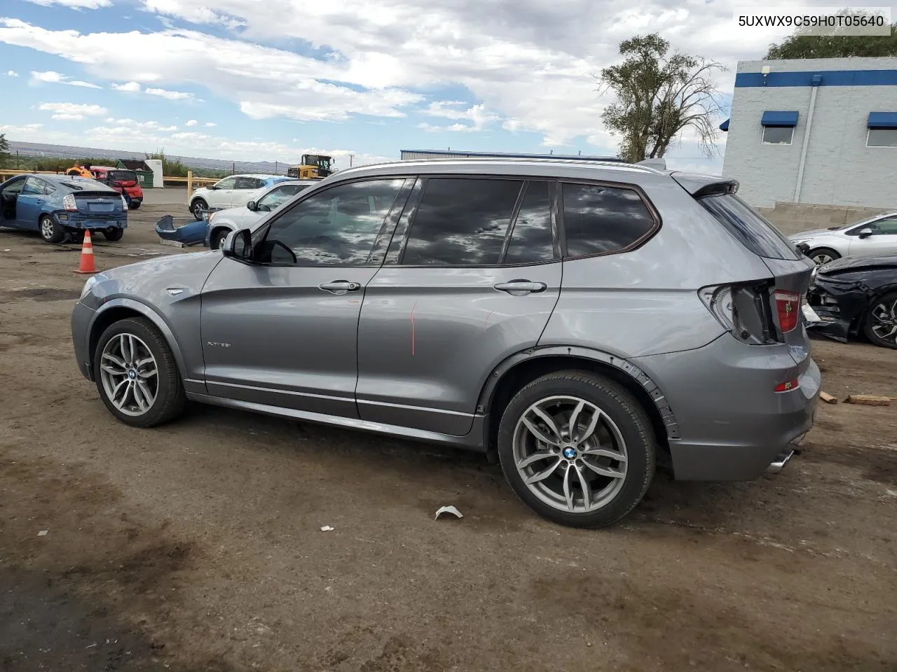 2017 BMW X3 xDrive28I VIN: 5UXWX9C59H0T05640 Lot: 71593214