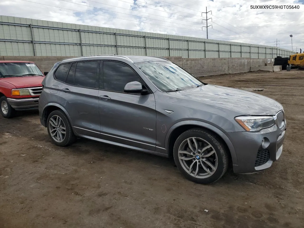 2017 BMW X3 xDrive28I VIN: 5UXWX9C59H0T05640 Lot: 71593214