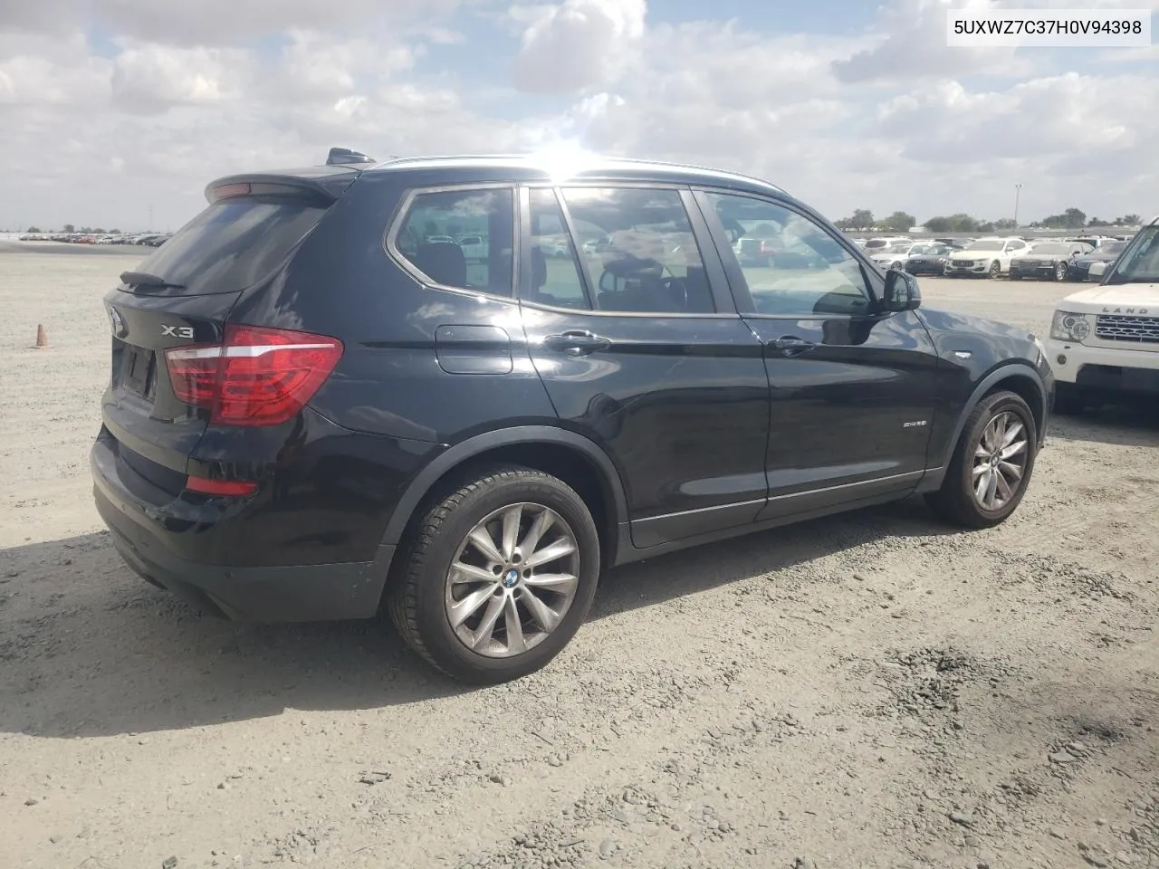 2017 BMW X3 Sdrive28I VIN: 5UXWZ7C37H0V94398 Lot: 71594164