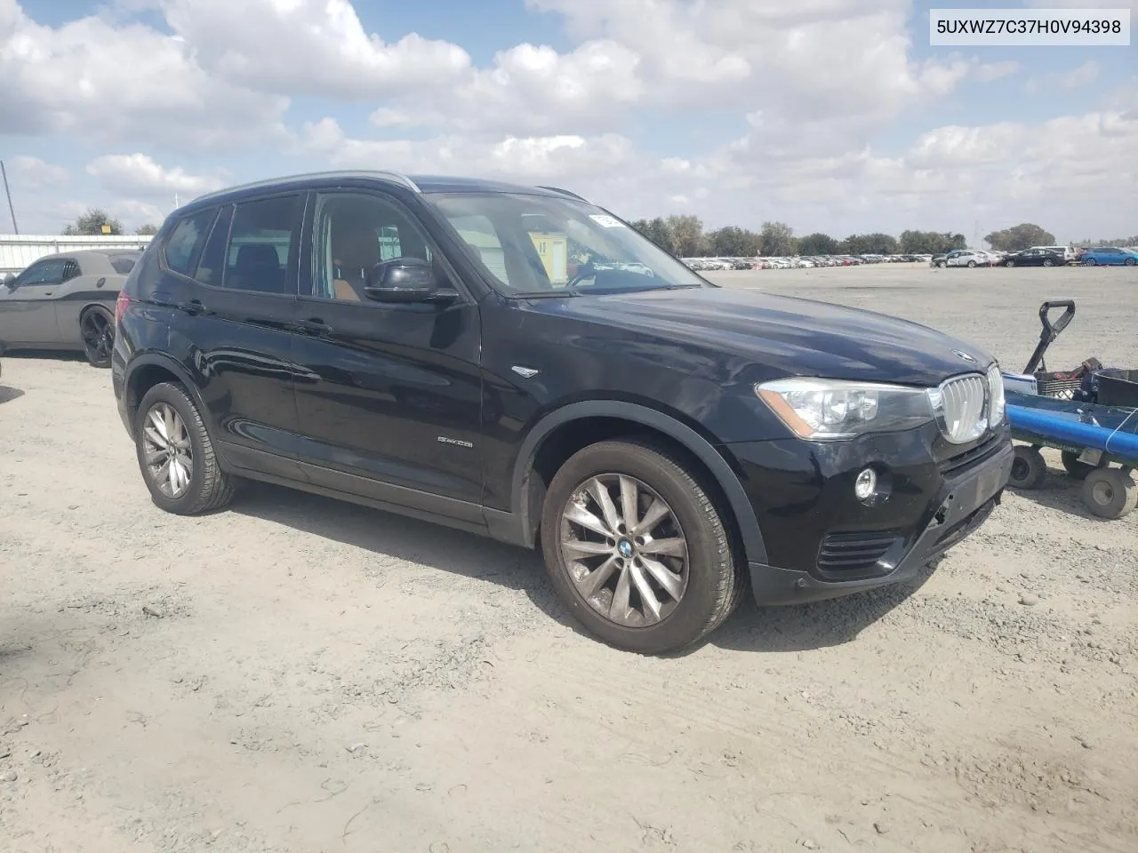 2017 BMW X3 Sdrive28I VIN: 5UXWZ7C37H0V94398 Lot: 71594164