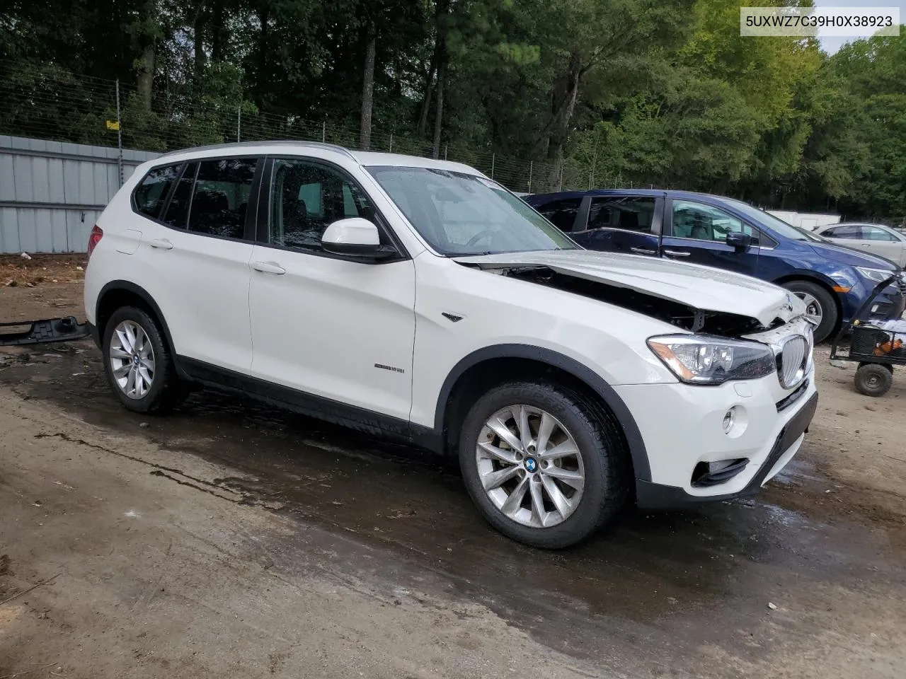 5UXWZ7C39H0X38923 2017 BMW X3 Sdrive28I