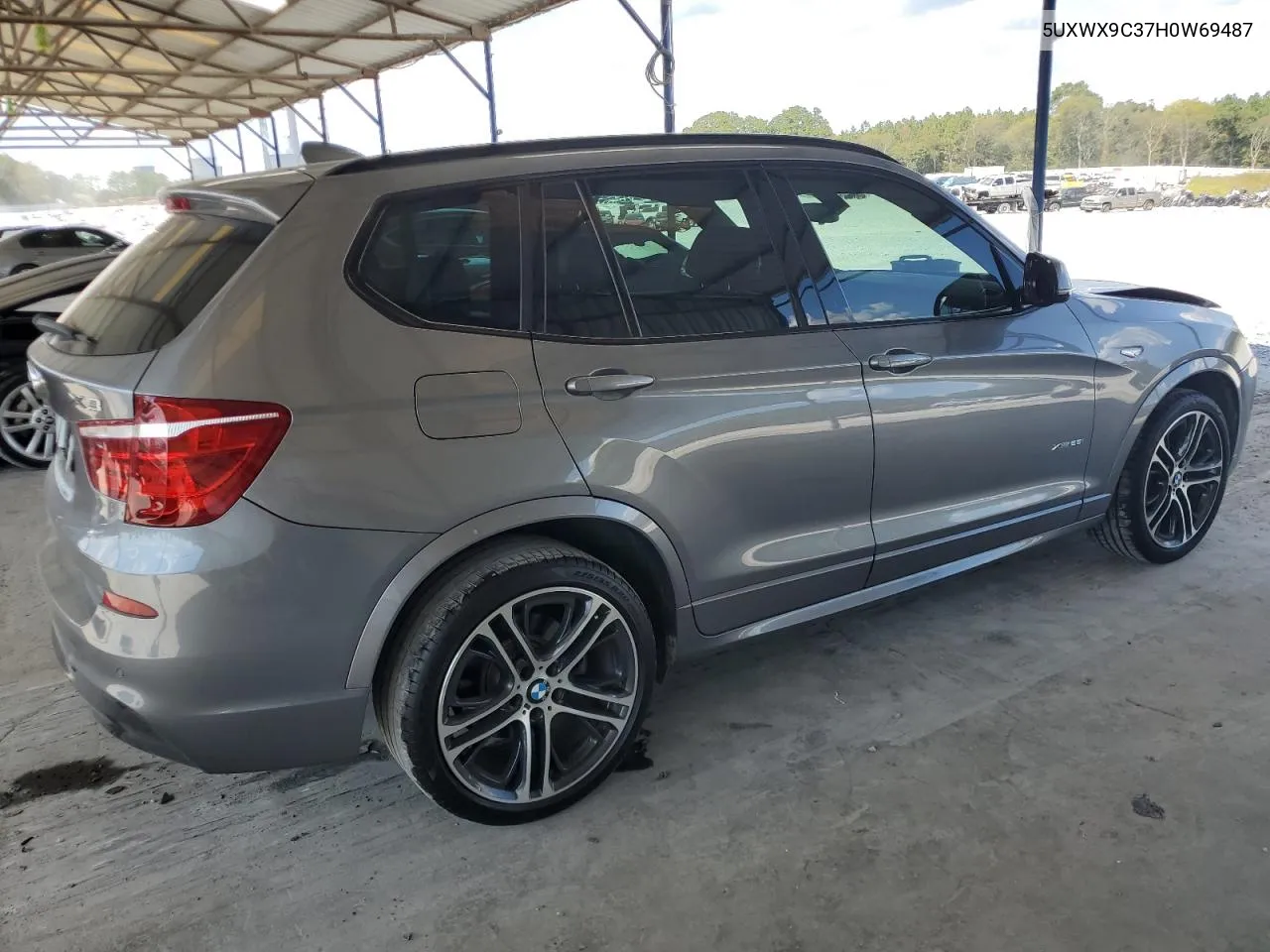 2017 BMW X3 xDrive28I VIN: 5UXWX9C37H0W69487 Lot: 72321944