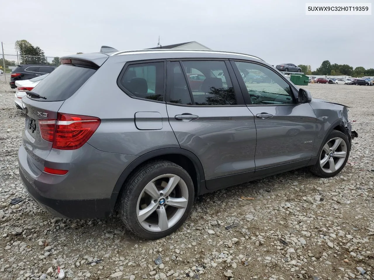 2017 BMW X3 xDrive28I VIN: 5UXWX9C32H0T19359 Lot: 72414054