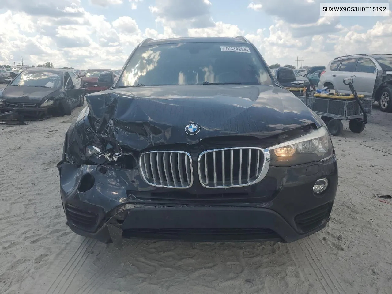 5UXWX9C53H0T15192 2017 BMW X3 xDrive28I