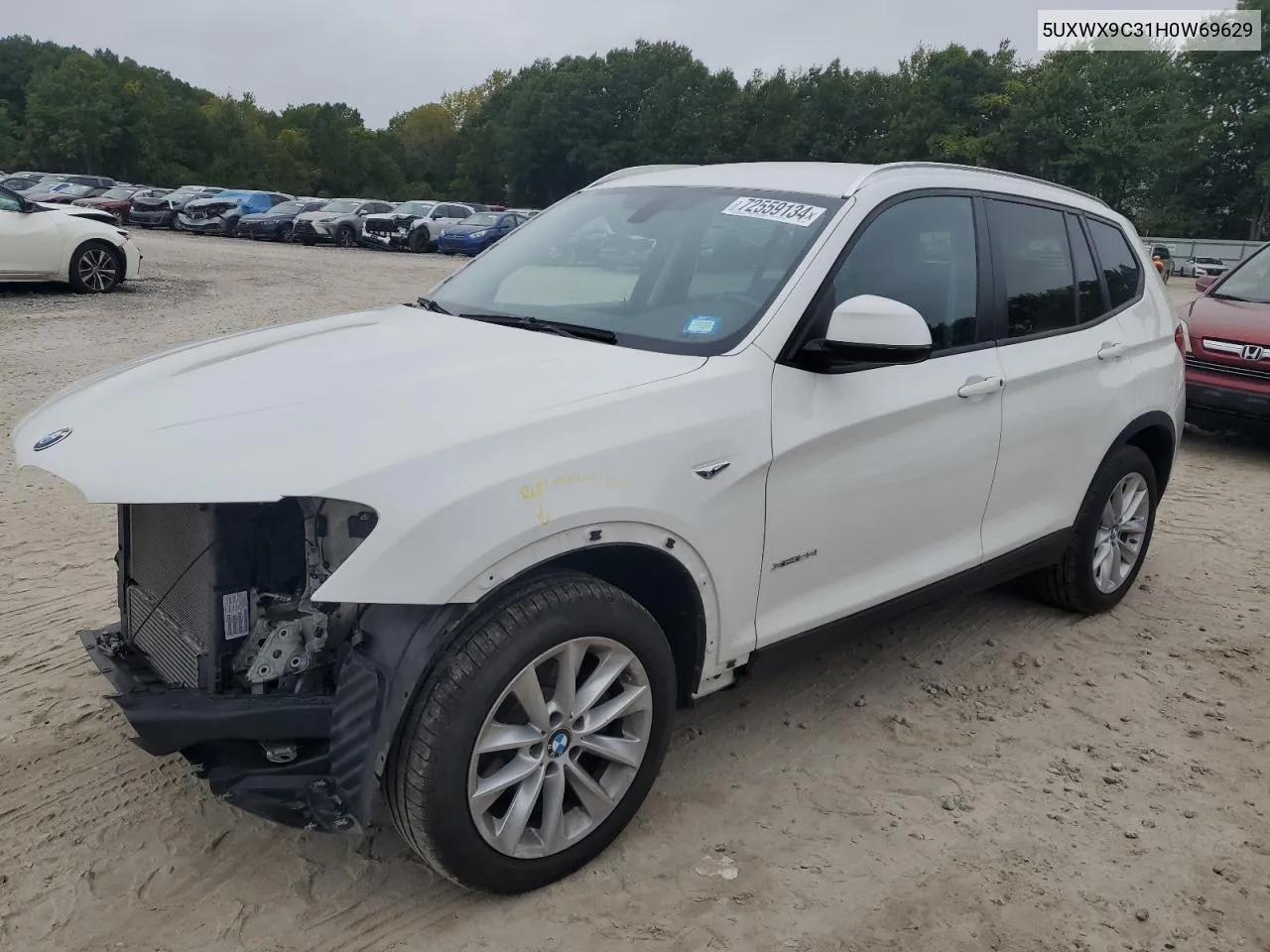 5UXWX9C31H0W69629 2017 BMW X3 xDrive28I