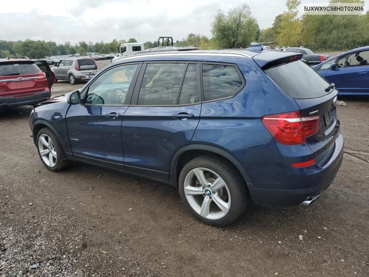 5UXWX9C58H0T02406 2017 BMW X3 xDrive28I