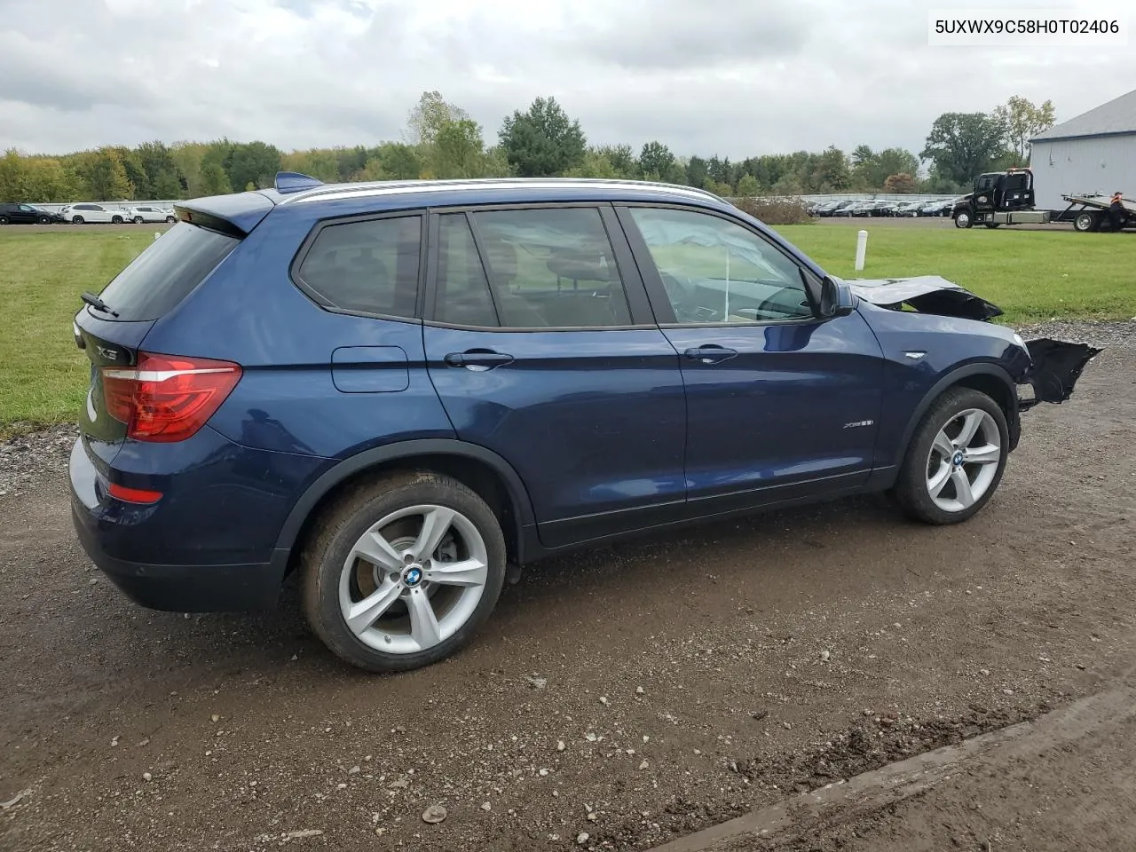 2017 BMW X3 xDrive28I VIN: 5UXWX9C58H0T02406 Lot: 73086314