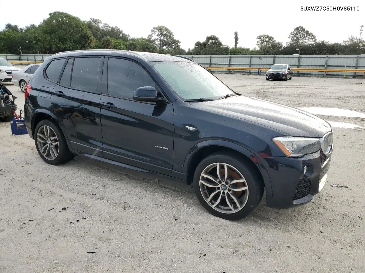 2017 BMW X3 Sdrive28I VIN: 5UXWZ7C50H0V85110 Lot: 73104504