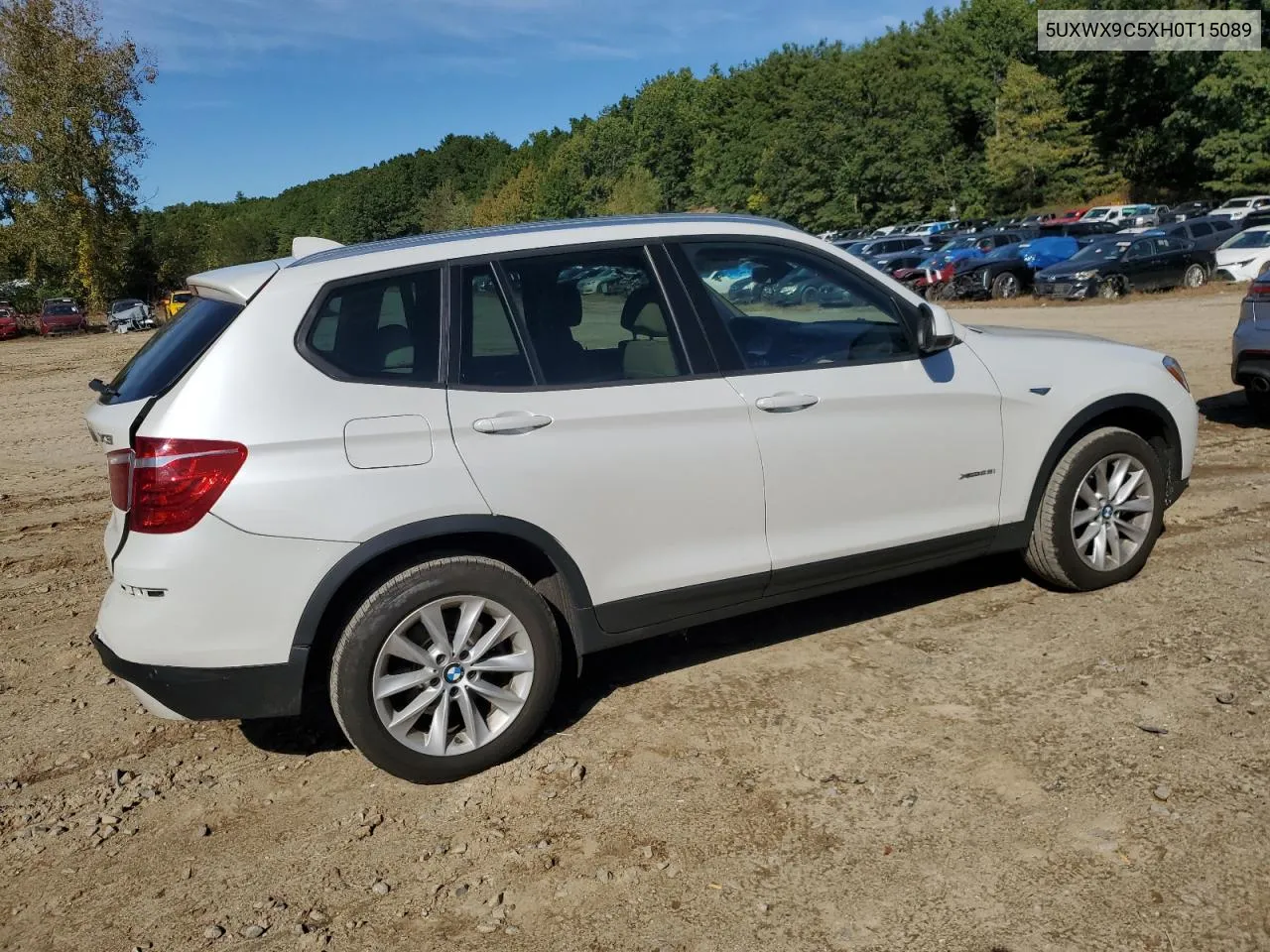 5UXWX9C5XH0T15089 2017 BMW X3 xDrive28I