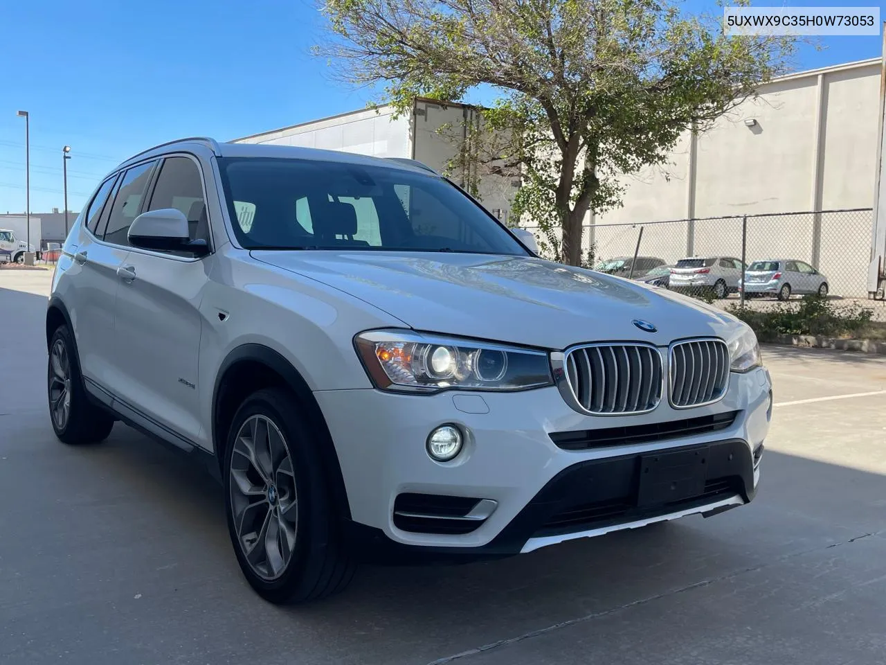 2017 BMW X3 xDrive28I VIN: 5UXWX9C35H0W73053 Lot: 73525084