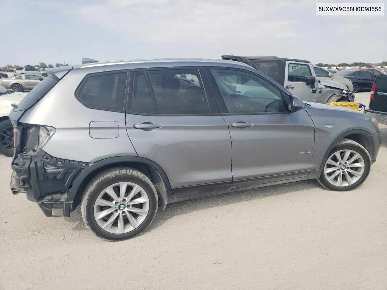 2017 BMW X3 xDrive28I VIN: 5UXWX9C58H0D98556 Lot: 75914324