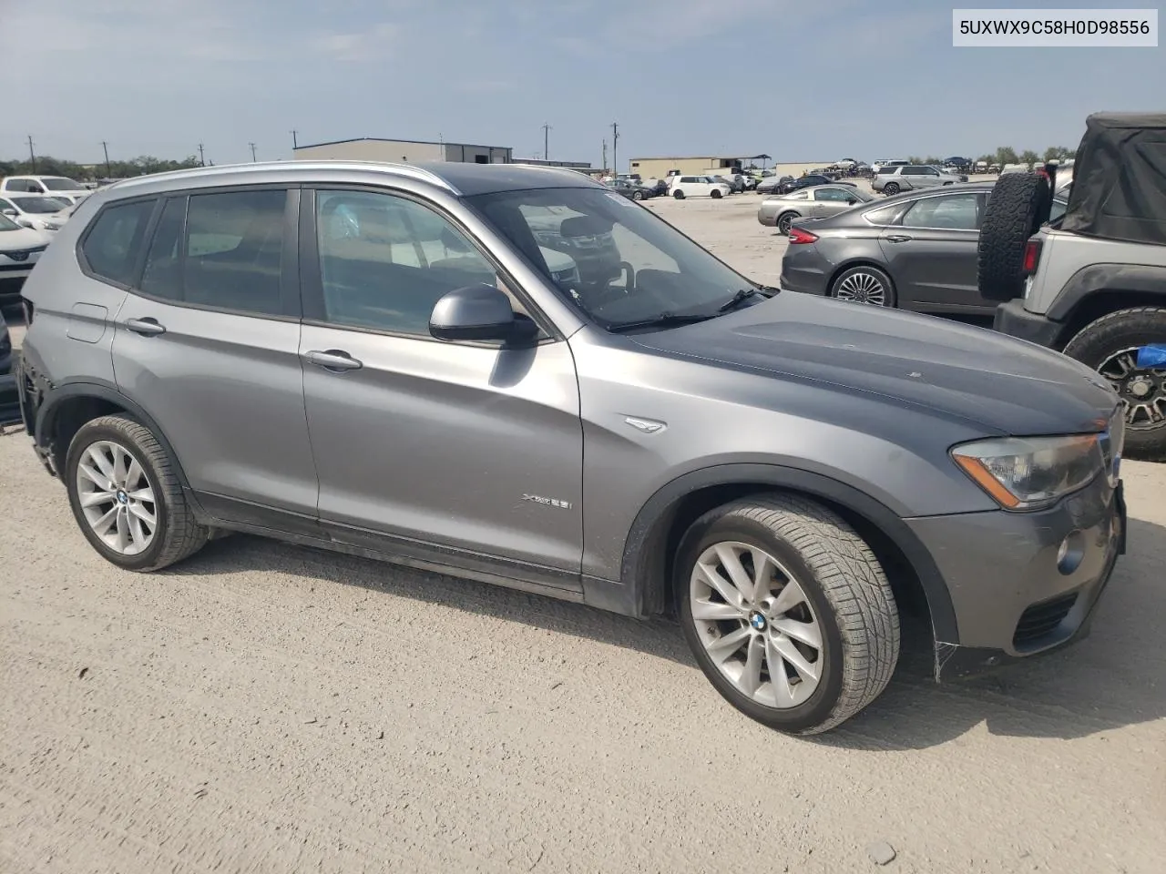 2017 BMW X3 xDrive28I VIN: 5UXWX9C58H0D98556 Lot: 75914324