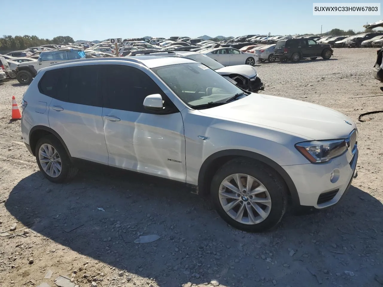 5UXWX9C33H0W67803 2017 BMW X3 xDrive28I