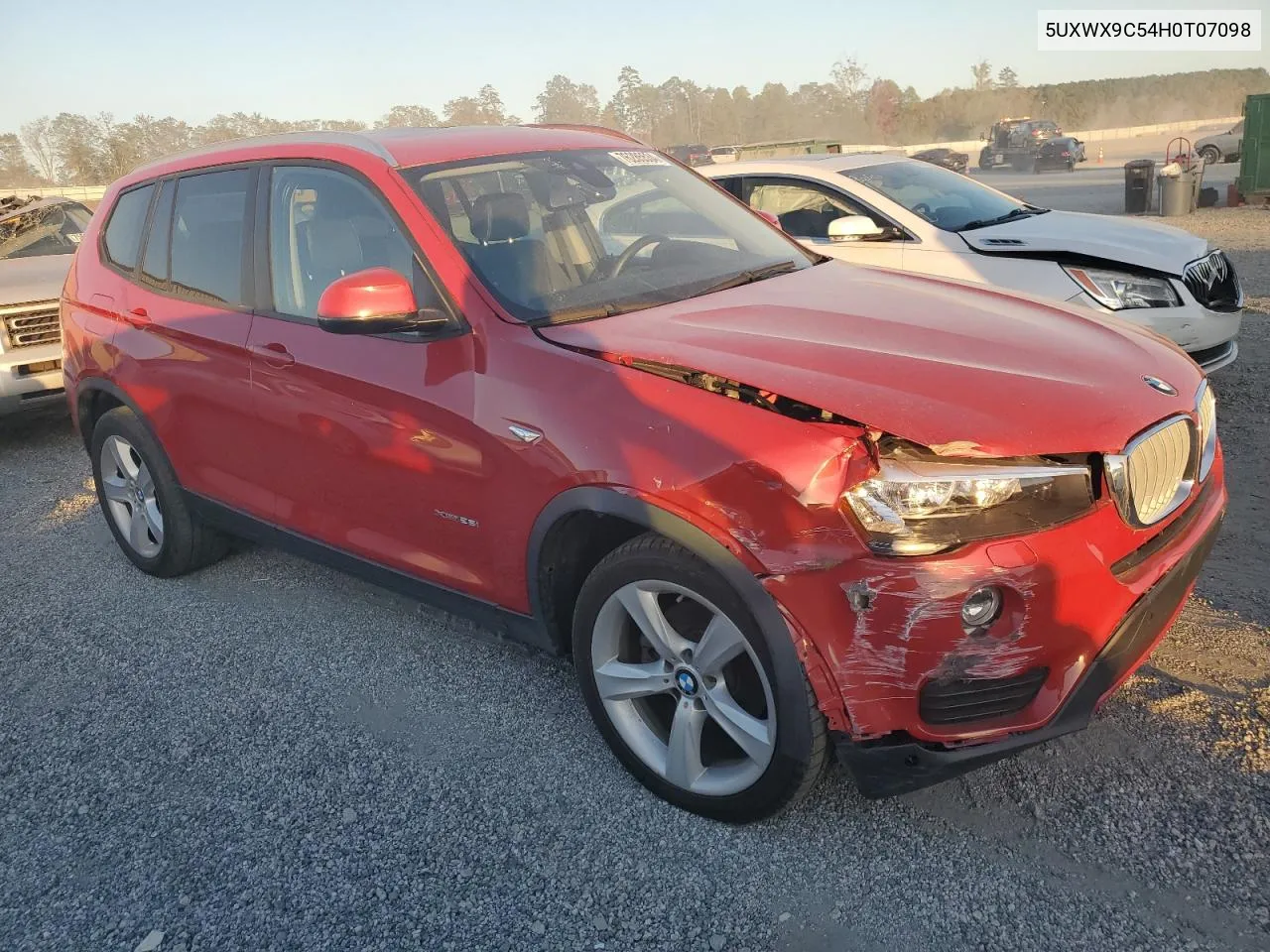 2017 BMW X3 xDrive28I VIN: 5UXWX9C54H0T07098 Lot: 76285534