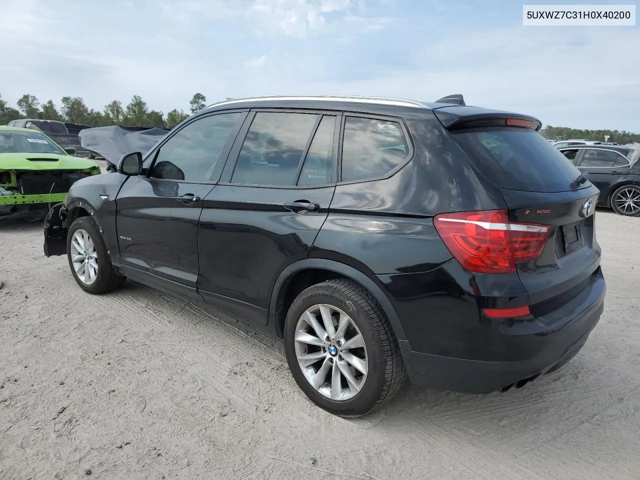 5UXWZ7C31H0X40200 2017 BMW X3 Sdrive28I