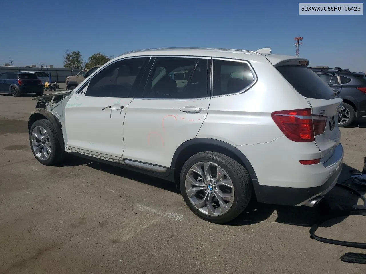 2017 BMW X3 xDrive28I VIN: 5UXWX9C56H0T06423 Lot: 76561144