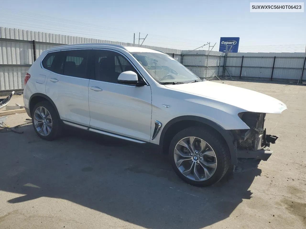 2017 BMW X3 xDrive28I VIN: 5UXWX9C56H0T06423 Lot: 76561144