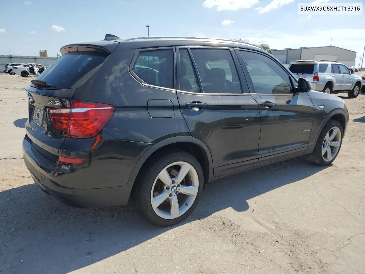 2017 BMW X3 xDrive28I VIN: 5UXWX9C5XH0T13715 Lot: 78049074