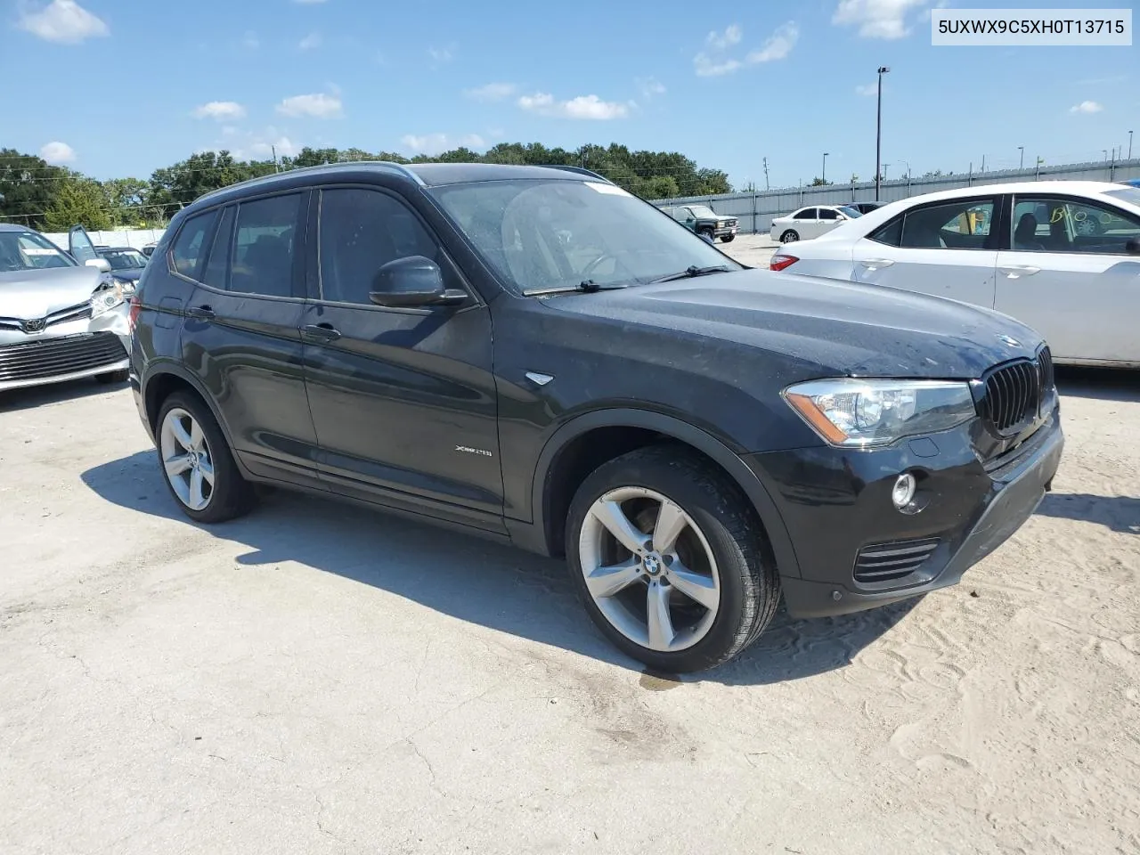 2017 BMW X3 xDrive28I VIN: 5UXWX9C5XH0T13715 Lot: 78049074