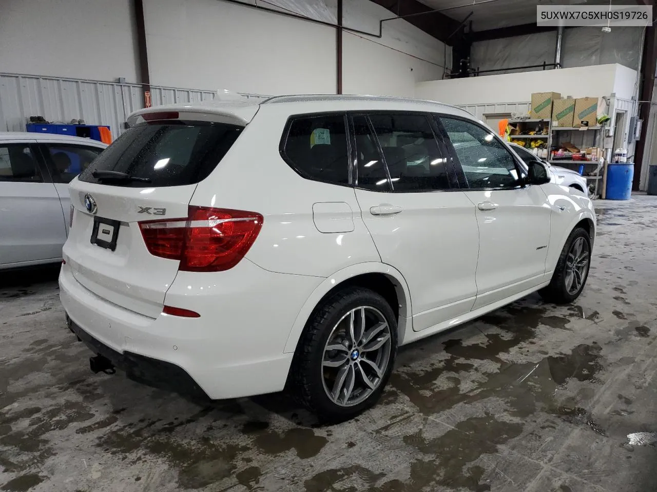 2017 BMW X3 xDrive35I VIN: 5UXWX7C5XH0S19726 Lot: 78875134