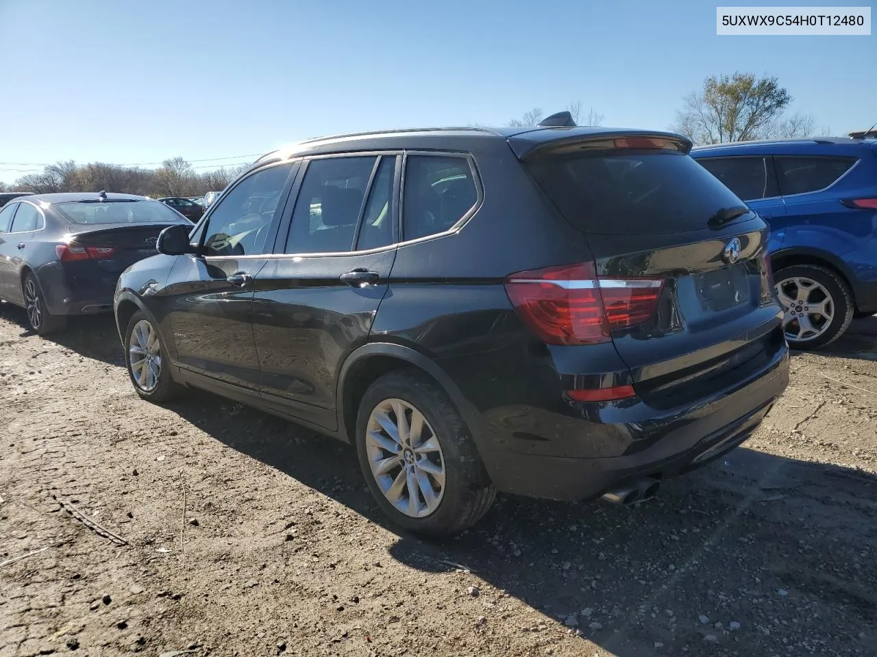 2017 BMW X3 xDrive28I VIN: 5UXWX9C54H0T12480 Lot: 80799924