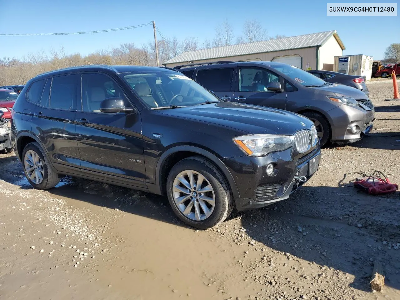 2017 BMW X3 xDrive28I VIN: 5UXWX9C54H0T12480 Lot: 80799924