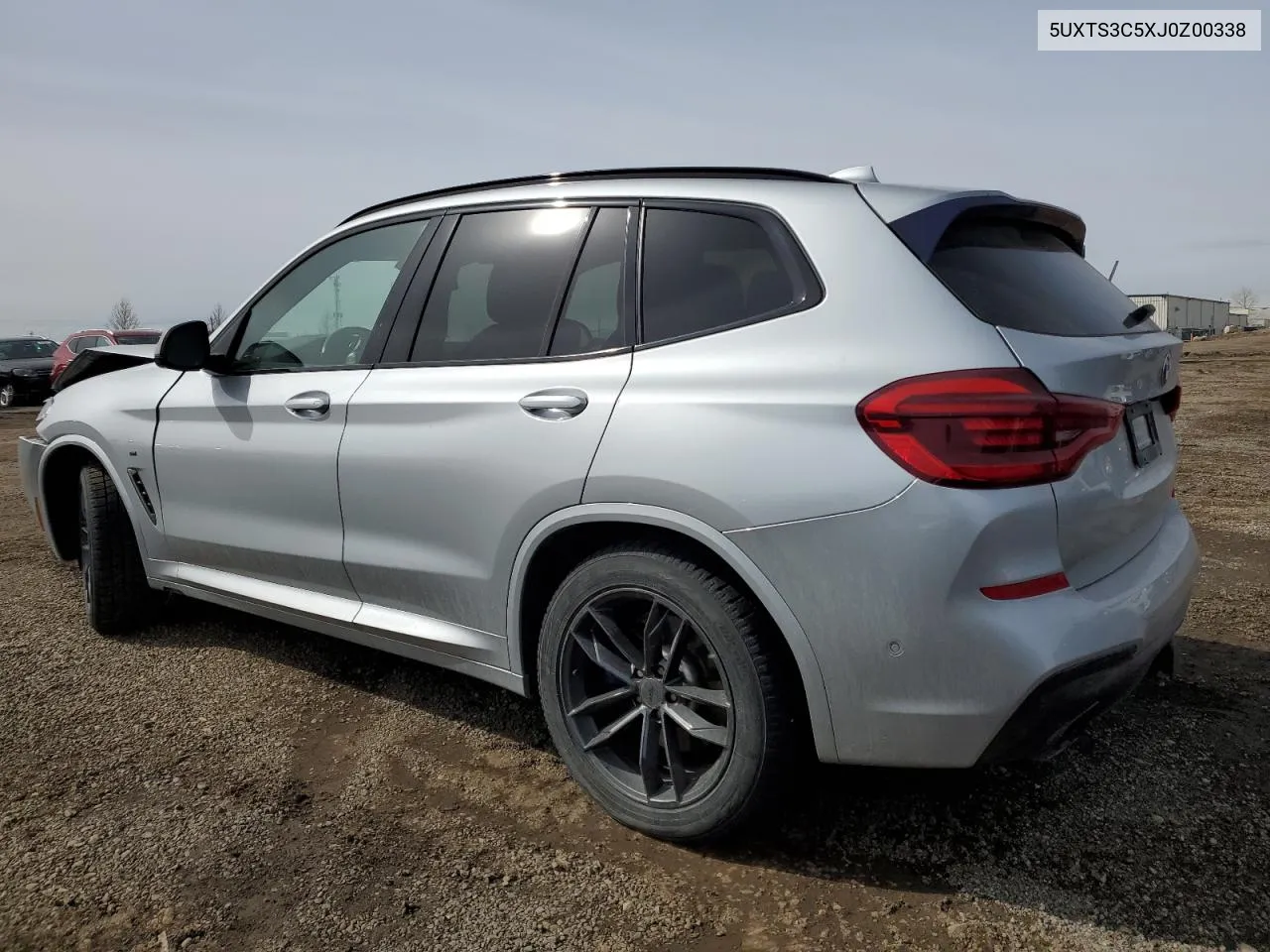 2018 BMW X3 xDrivem40I VIN: 5UXTS3C5XJ0Z00338 Lot: 50649394