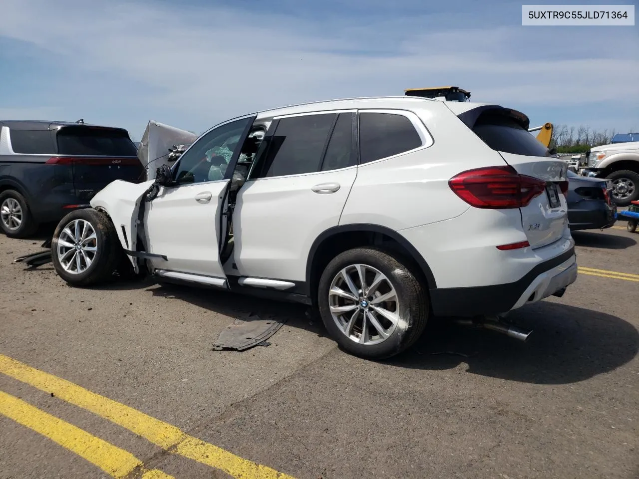 2018 BMW X3 xDrive30I VIN: 5UXTR9C55JLD71364 Lot: 51207894