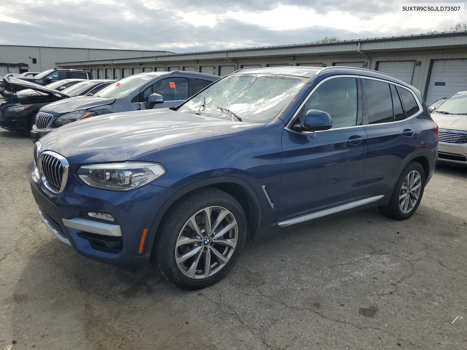 2018 BMW X3 xDrive30I VIN: 5UXTR9C50JLD73507 Lot: 51732644