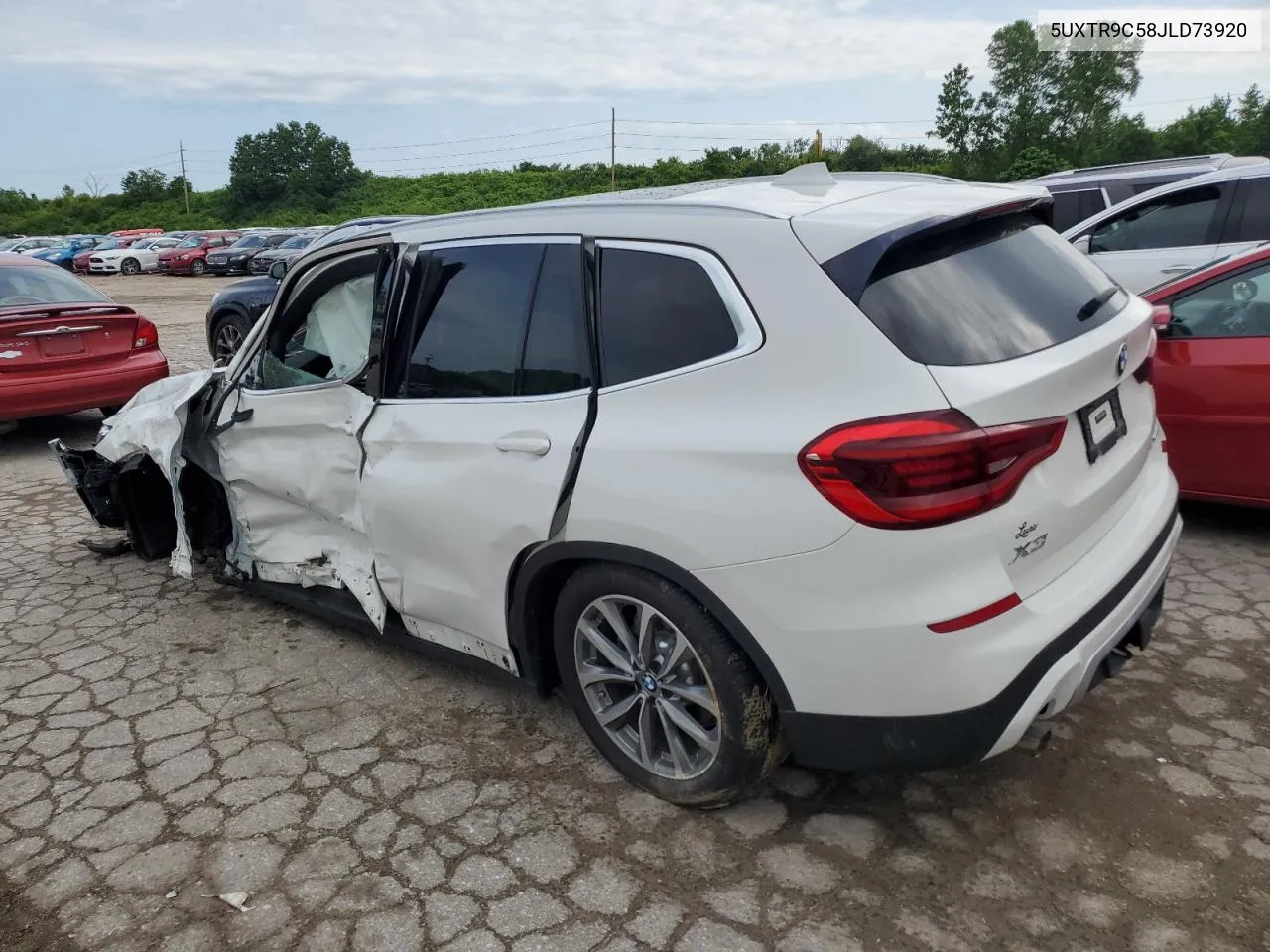 2018 BMW X3 xDrive30I VIN: 5UXTR9C58JLD73920 Lot: 55850944