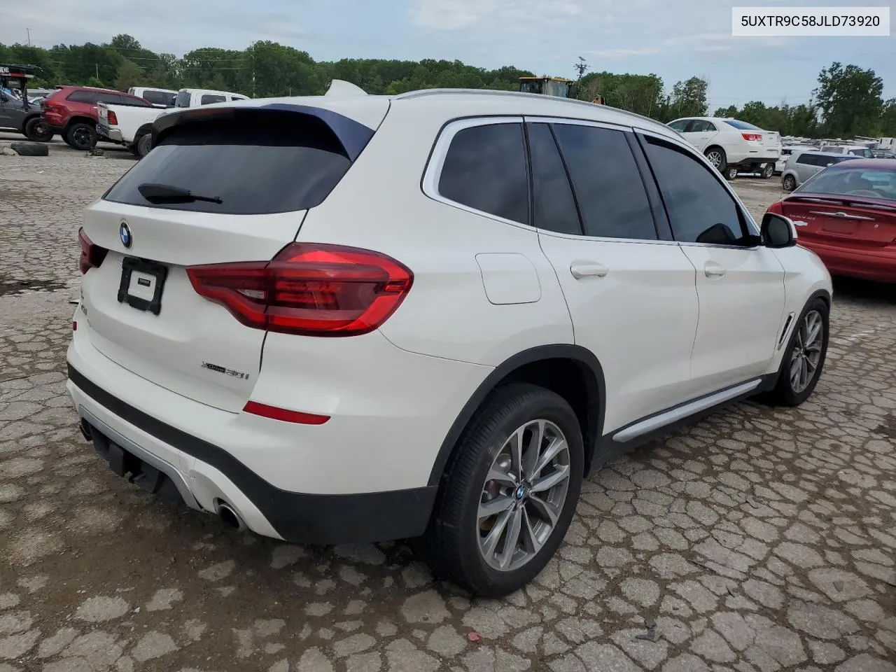 2018 BMW X3 xDrive30I VIN: 5UXTR9C58JLD73920 Lot: 55850944