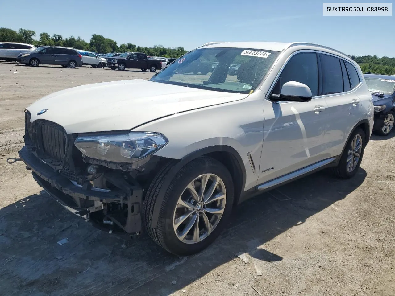 2018 BMW X3 xDrive30I VIN: 5UXTR9C50JLC83998 Lot: 56623774