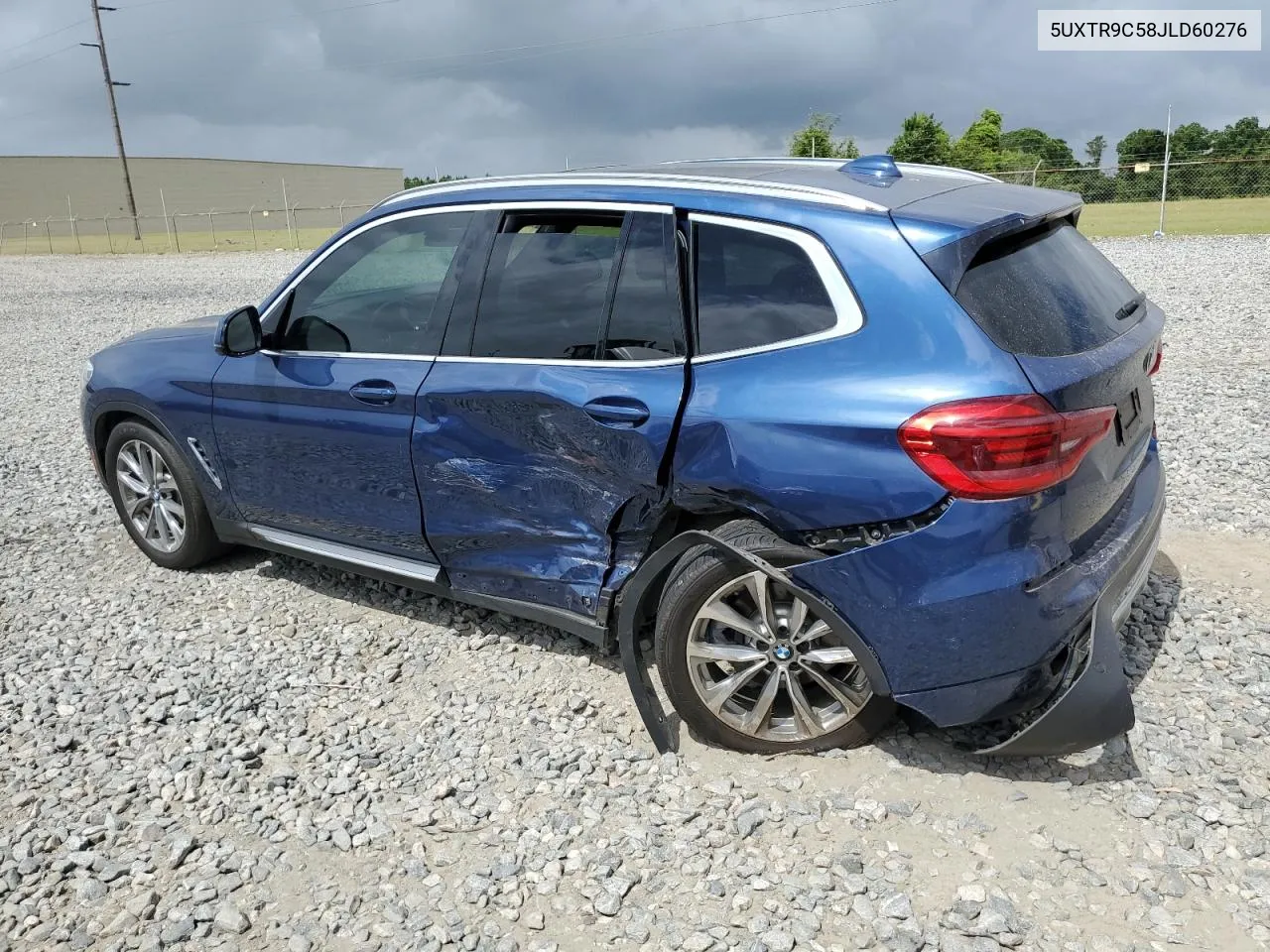 2018 BMW X3 xDrive30I VIN: 5UXTR9C58JLD60276 Lot: 59493404