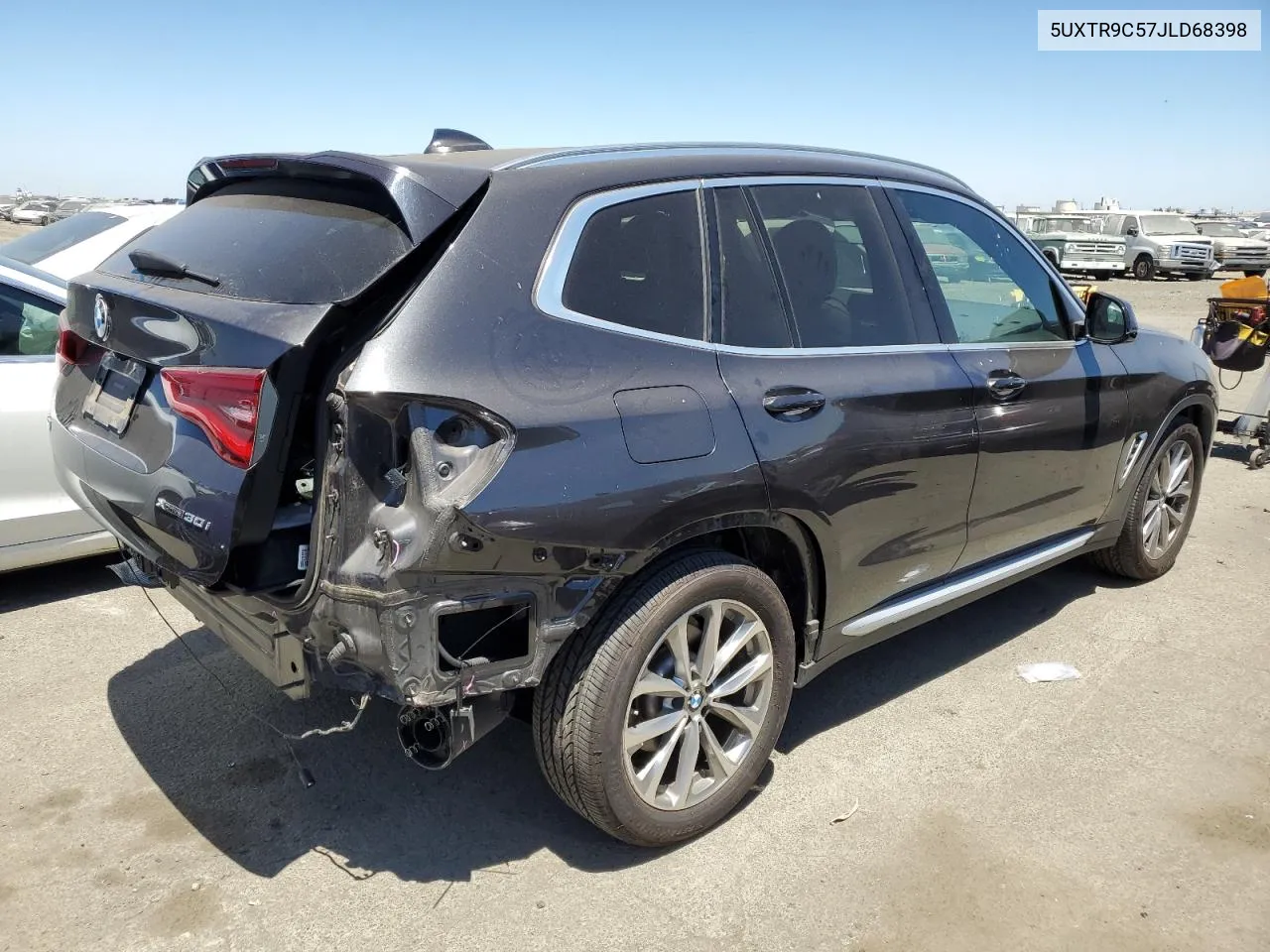 2018 BMW X3 xDrive30I VIN: 5UXTR9C57JLD68398 Lot: 60628574