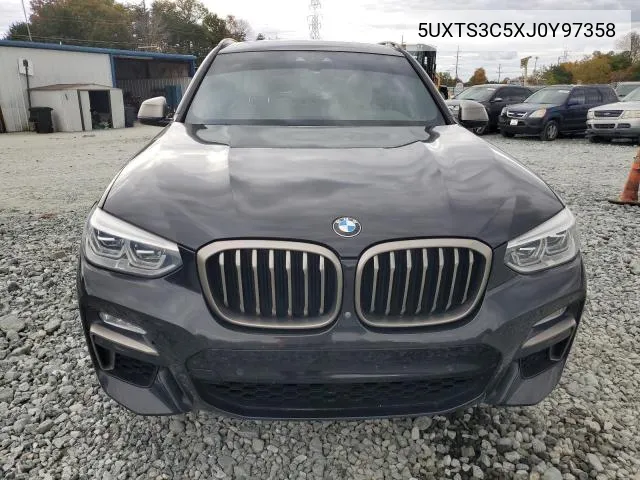 5UXTS3C5XJ0Y97358 2018 BMW X3 xDrivem40I