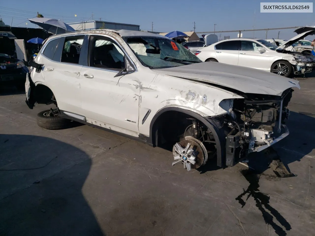 5UXTRC55JLD62549 2018 BMW X3 xDrive3