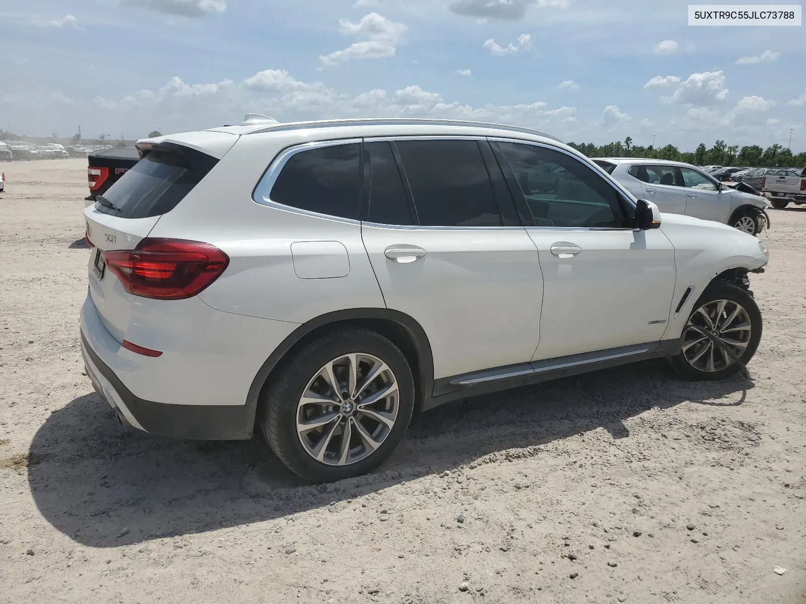 2018 BMW X3 xDrive30I VIN: 5UXTR9C55JLC73788 Lot: 65775334