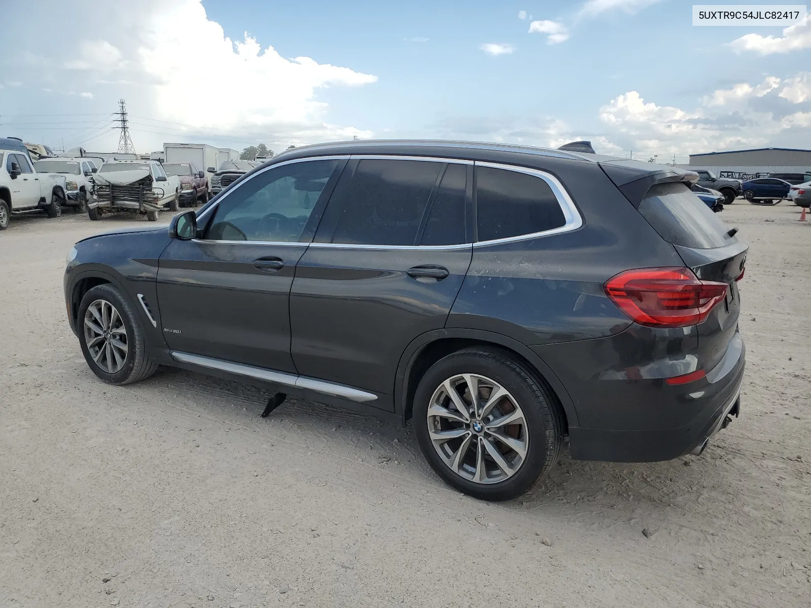 2018 BMW X3 xDrive30I VIN: 5UXTR9C54JLC82417 Lot: 66389414