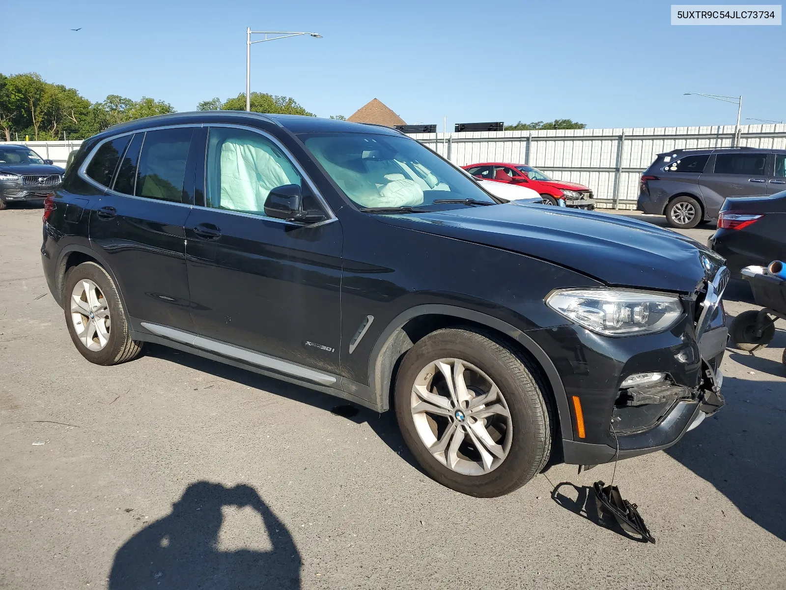 2018 BMW X3 xDrive30I VIN: 5UXTR9C54JLC73734 Lot: 67356744