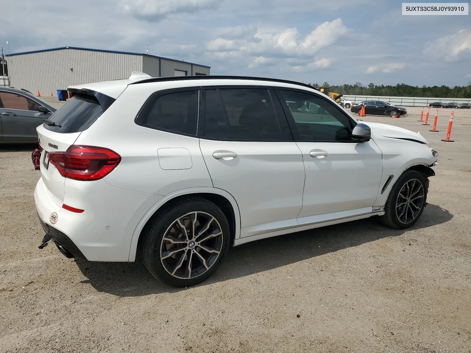 5UXTS3C58J0Y93910 2018 BMW X3 xDrivem40I